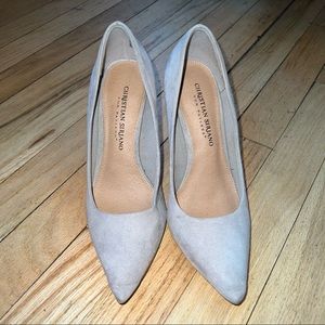 Gray heels size 6